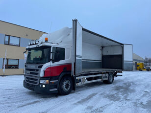 автофургон Scania P250 4X2 EURO 6 + BOX HEATING + SIDE OPENING BOX + FULL AIR