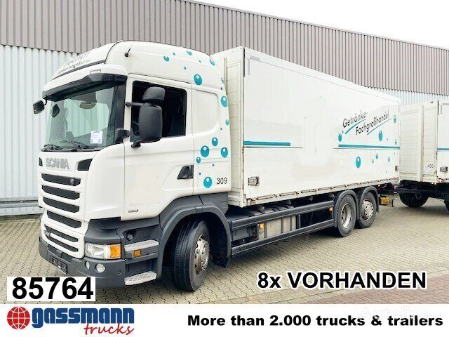 автофургон Scania R450 LB 6x2-4 Getränkekoffer, Retarder