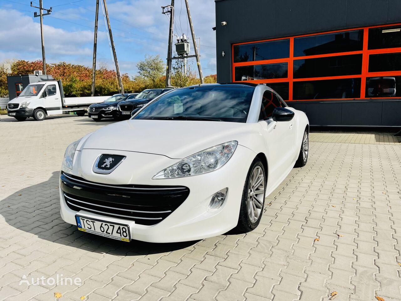 купе Peugeot RCZ 2,0 HDI Coupe biała perła