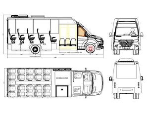 новый пассажирский микроавтобус Mercedes-Benz Sprinter 515/517