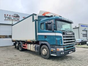 авторефрижератор Scania 124.400 MANUAL PUMP ,6x2 BDF ,Manual , Steel /Air