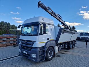 бортовой грузовик Mercedes-Benz 2540 HDS Hiab / Wywrotka / skrzynia / Wywrot boczny dwustronny /