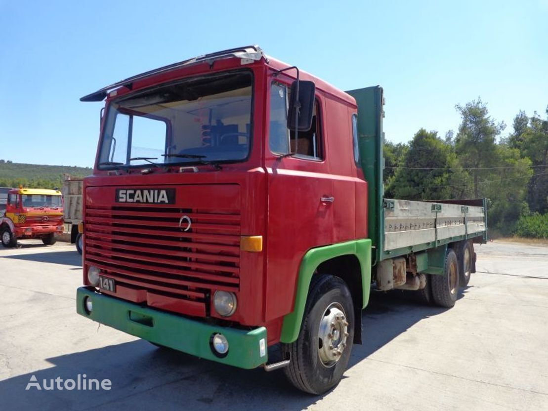 бортовой грузовик Scania LB141 V8