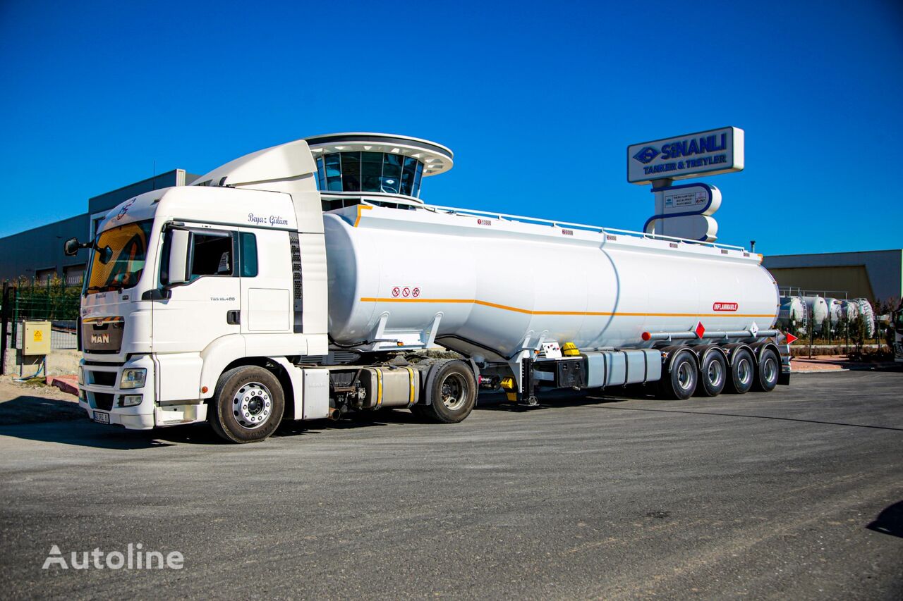 новая цистерна гсм Sinan Tanker-Treyler FUEL TANKER