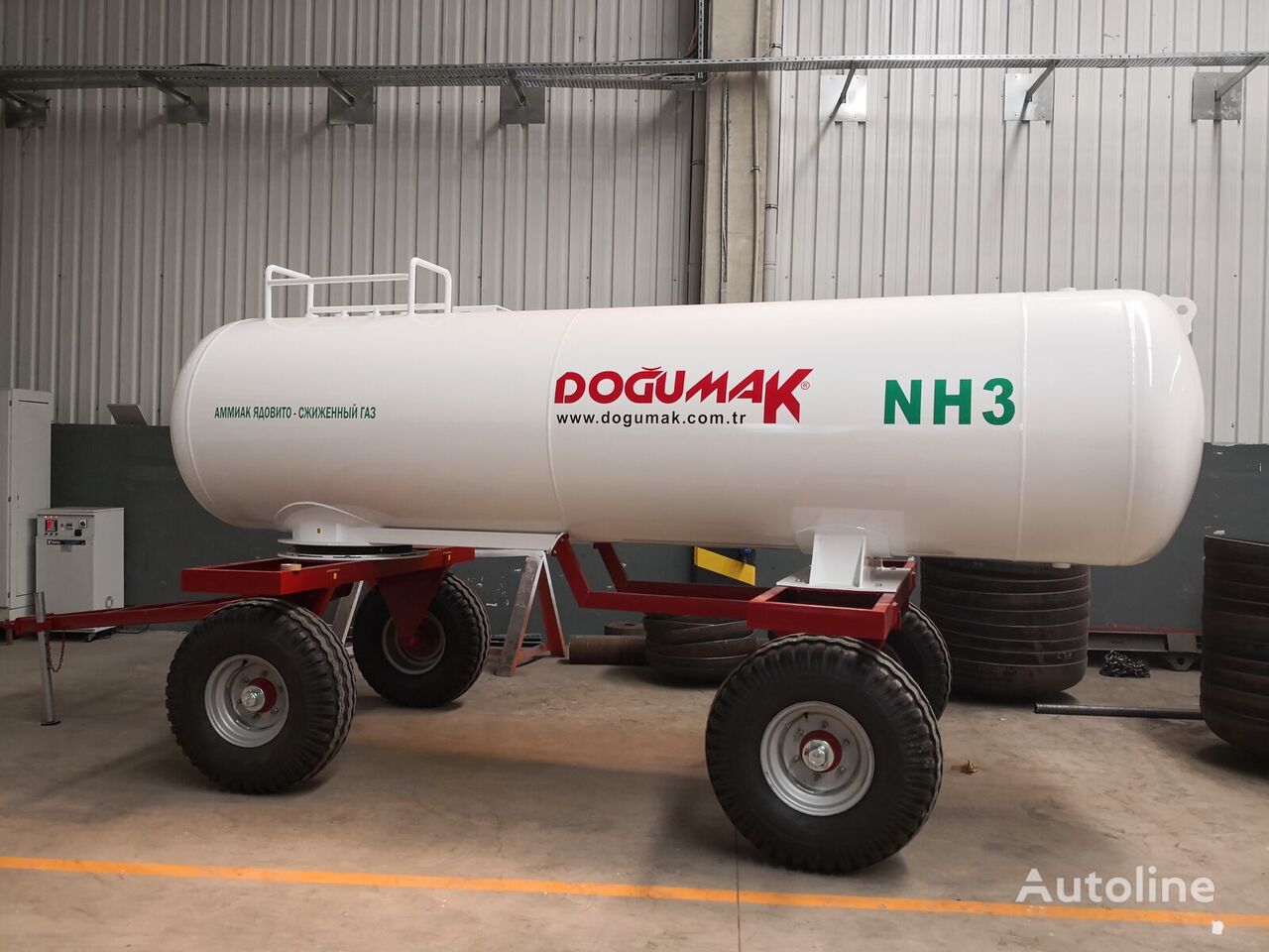 новая газовая цистерна Doğumak Ammonia fertilizer application Tank (NH3) 5,5 M3