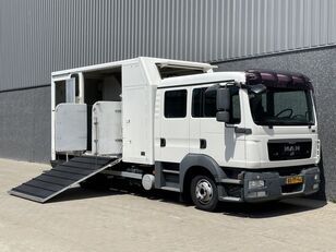 грузовик коневоз MAN TGL 8.180 / Paardenwagen / Only 97.298 km / Ex Overheid / Euro5