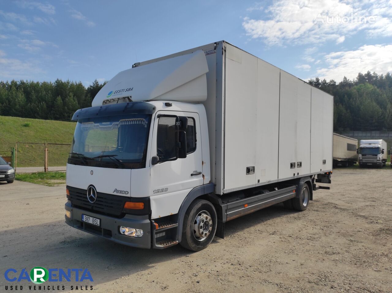 изотермический фургон Mercedes-Benz Atego 1223L