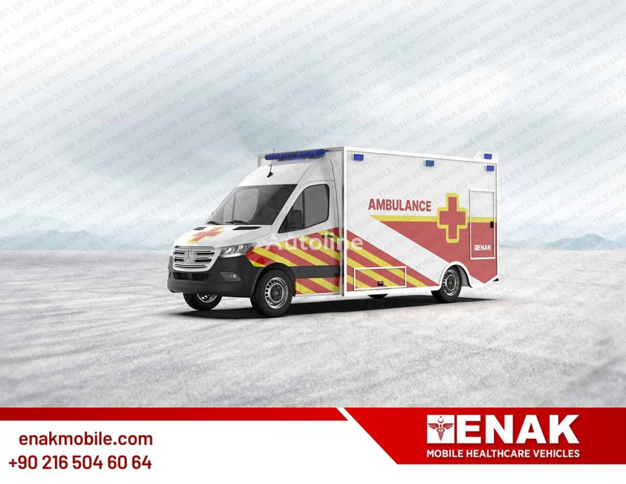 новая машина скорой помощи Mercedes-Benz Box Ambulance