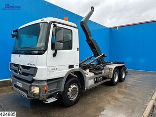 крюковой мультилифт Mercedes-Benz Actros 2641 6x4, Steel suspension, 3 pedals, Dalby