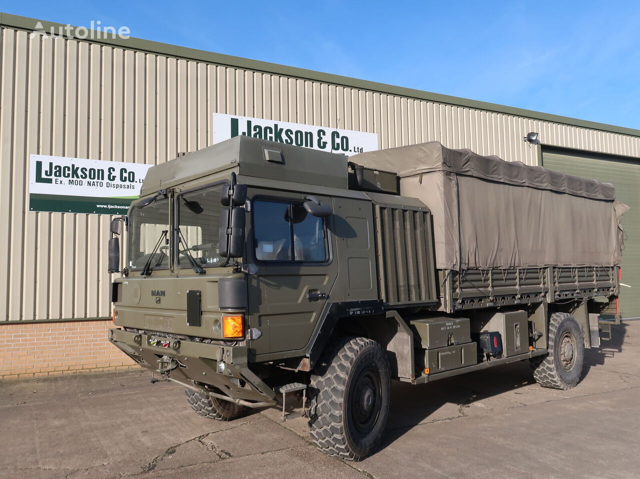 кунг MAN HX60 18.330 4x4 Army Truck