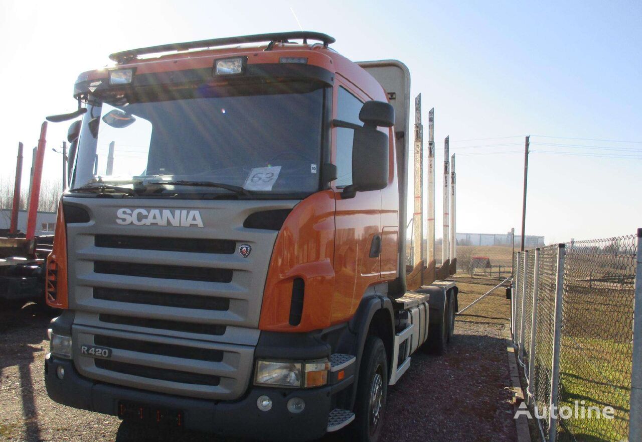 лесовоз Scania R420