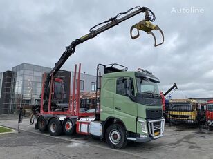 лесовоз Volvo FH 16.750 8X4 - EURO 6 + HIAB JONSERED 1080 + FOREST CABIN - TIM