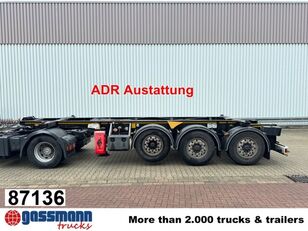 полуприцеп контейнеровоз Kässbohrer Multicont Container Chassis, ADR, Liftachse