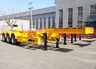 новый полуприцеп контейнеровоз Titan Tri Axle Gooseneck Container Chassis Trailer Manufacturers - S