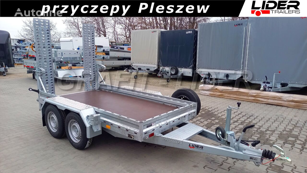 новый прицеп для спецтехники Lider LT-104 przyczepa 305x155x20cm, do przewozu minikoparki, sprzętu