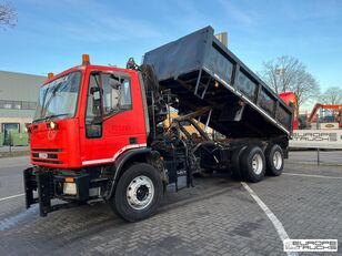 самосвал IVECO Eurotrakker 260E27 Manual - Crane / Kran / Grue - RHD - Mech pum