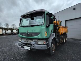 самосвал Renault Kerax 410 DXI - CRANE ATLAS 16T/M - 2 WAY TIPPER 6X4 - ONLY 290