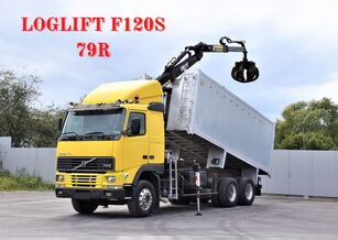 самосвал Volvo FH 12 460 Abrollkipper * LOGLIFT F120S 79R * TOP