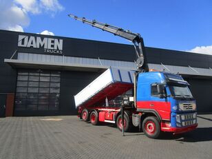 самосвал Volvo FM 500 FM 500 8x2 HIAB 244 EP-5 + Kipper