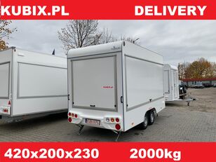 новый торговый прицеп Kubix Tomplan Verkaufsanhänger 420x200x230 2000kg, 2 Klappen