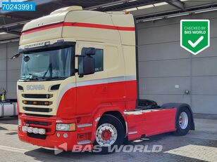 тягач Scania R490 4X2 Retarder 2x Tanks Standklima Euro 6