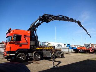 тягач Scania R560 V8 E5 - EFFER 1550 + FLYJIB CRANE HOLLAND TRUCK