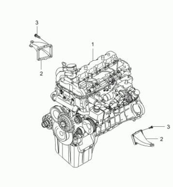 двигатель 6650105097 для легкового автомобиля SsangYong Rexton (2003 ->) 2.7 270 Xdi Executive [2,7 Ltr. - 120 kW Turbodiesel CAT (Euro 4)]
