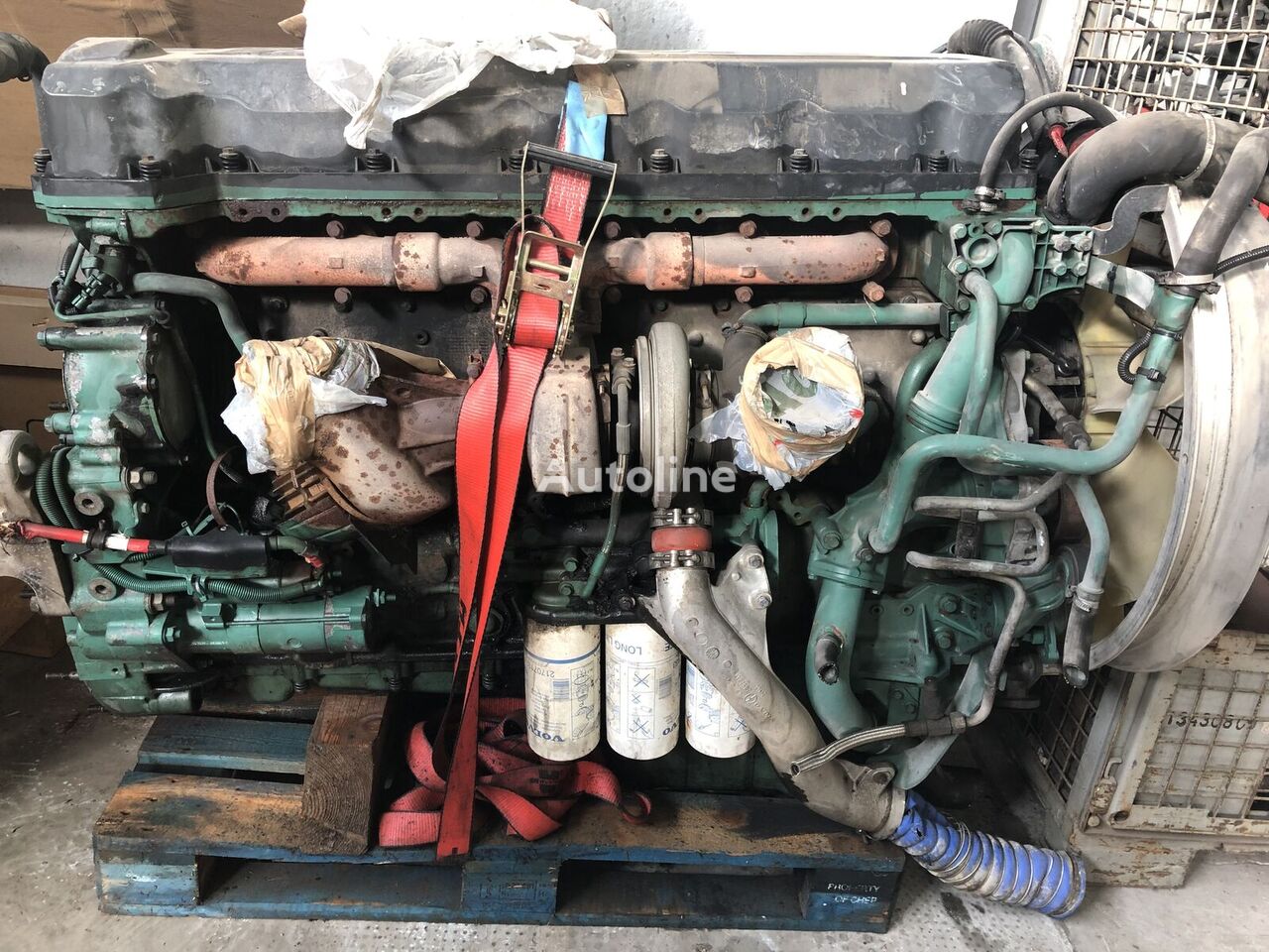 двигатель Volvo D13A480EC01 ENGINE KW353/480 cm³ 12780 для тягача Volvo FH13 440/480
